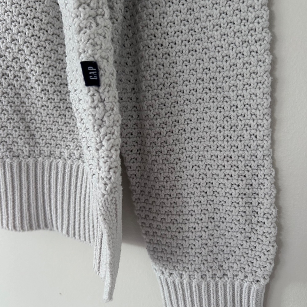 🍒Open Weave Chunky Knit Sweater - Picture 6 of 9